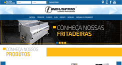 Desktop Screenshot of indusfrio.com.br